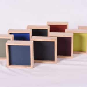 Bakke i Egetræ "Micro" - 8,5x8,5x3,2cm