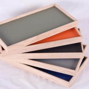 Bakke i Egetræ "Mellem" - 40x18,5x3,2cm