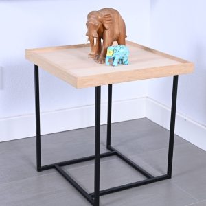 Egetræs bakkebord med Linoleum