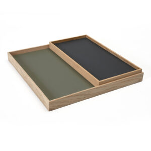 Bakkesæt i Egetræ - "Stor" + "Mellem"