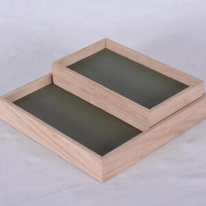 Bakkesæt i Egetræ - "Lille" + "Mini"