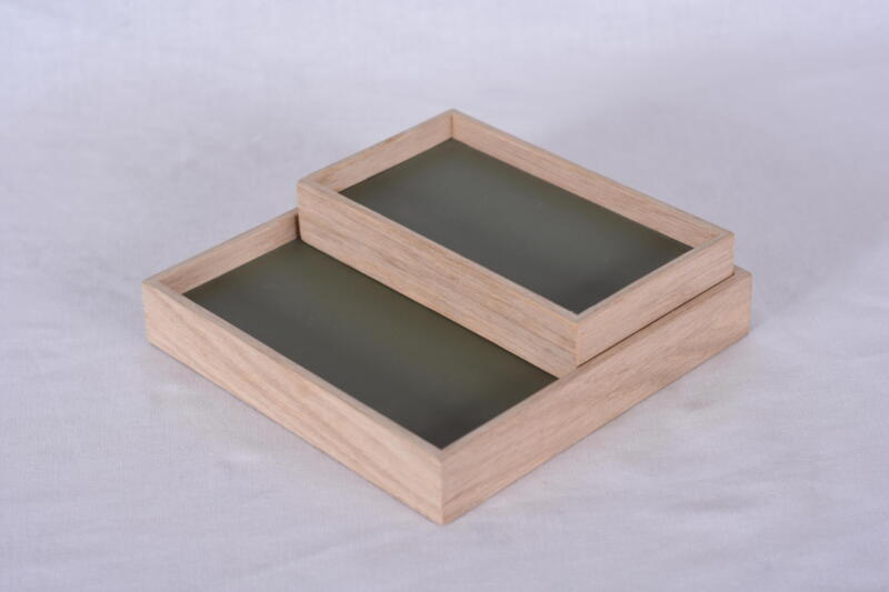 Bakkesæt i Egetræ - "Lille" + "Mini"